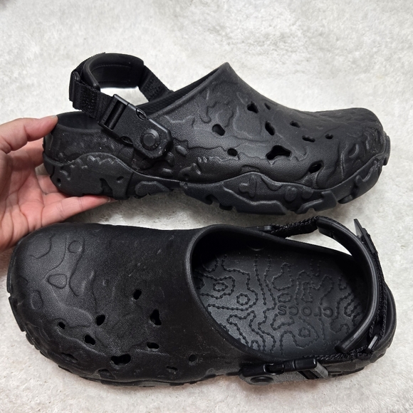 CROCS Unisex ALL-TERRAIN ATLAS CLOG 208391-060 BLACK US M 10 W 12 main image 12